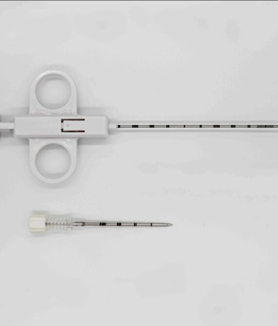 disposable semi-automatic biopsy needle